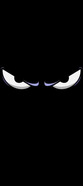 Vector Angry Eyes Amoled Wallpaper