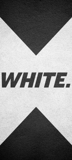 White Phone Wallpaper X Design