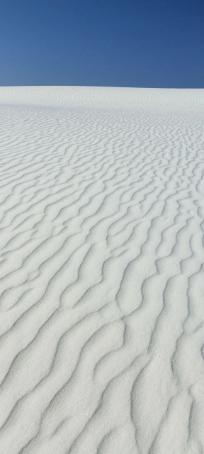 White Sand Dune Ripples