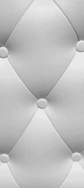 White Tufted Upholstery Detail