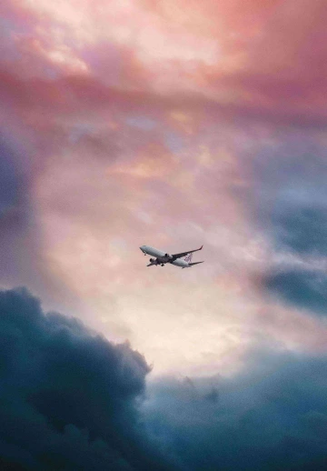 Airplane Clouds Flight