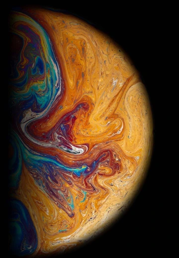 Amoled Colorful Planet