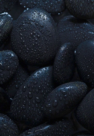 Black Wet Stones