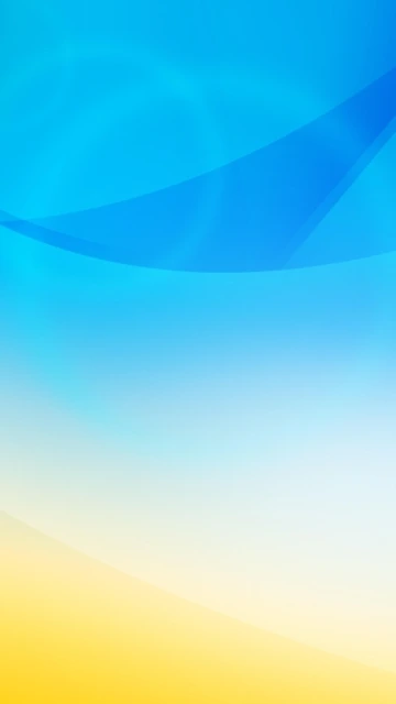 Blue and Yellow Gradient Background