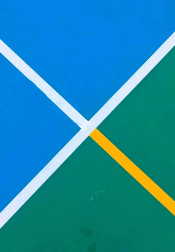 Blue Green Corss