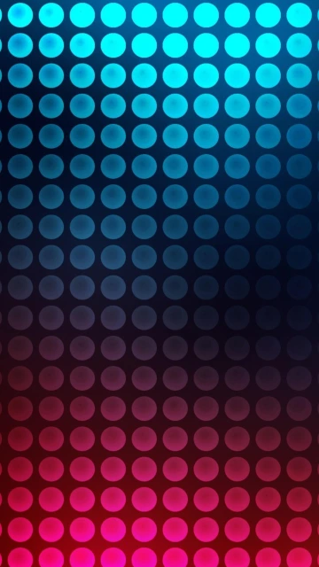 Blue to Red Gradient Dot Pattern