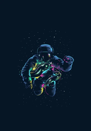 Colorful Astronaut