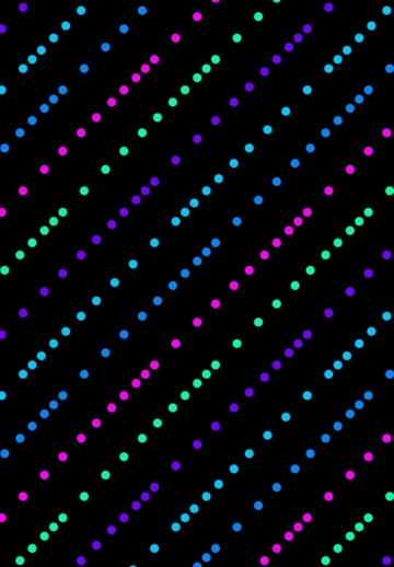 Colorful Dot Lines Amoled