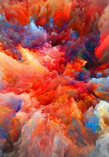 Colourful Cotten Candy Clouds