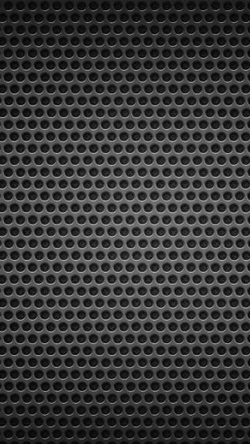 Dark Metal Perforated Grid