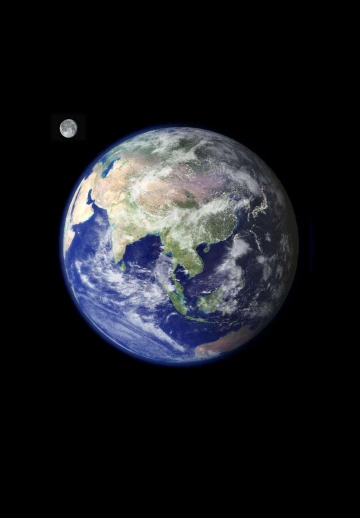 Earth & Moon