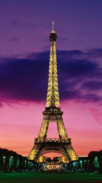 Eiffel Tower at Twilight