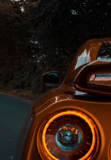 Light Brown Soprts Car