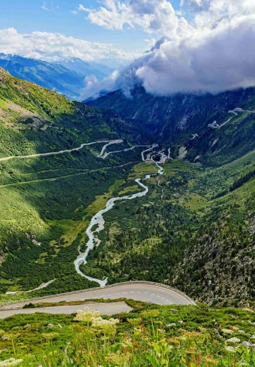 Mountains Slope Road