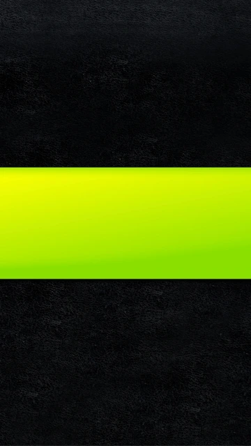 Neon Green Stripe on Black Background