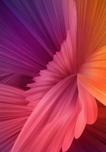 Pink Flower Leaves