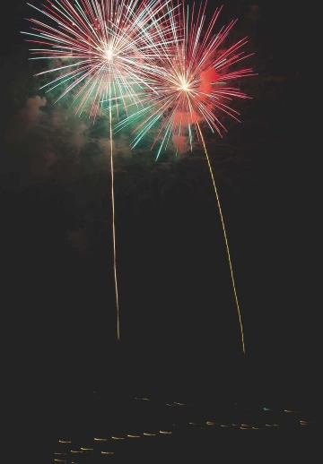 Sky Fire Work Night