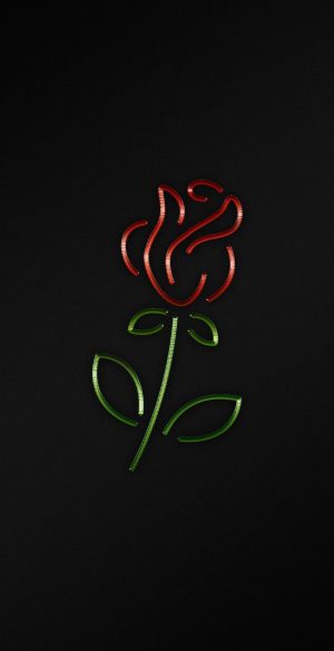 Amoled Black Rose Design Phone Wallpaper 300x585 - Samsung Galaxy S21 5G Wallpapers