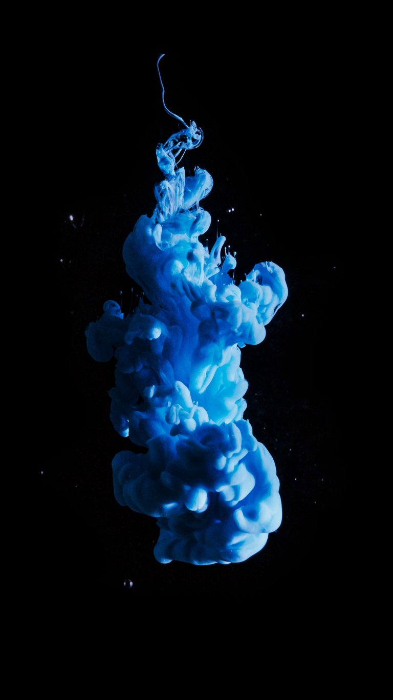 Black Blue iPhone Wallpaper Amoled fonewalls wallpapercave oled