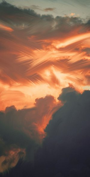 Clouds Art Phone Wallpaper 300x585 - Realme 9i 5G Wallpapers
