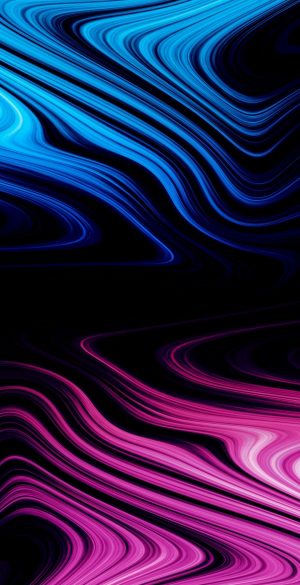 Color Waves Phone Wallpaper HD 300x585 - Minimalist Phone Wallpapers