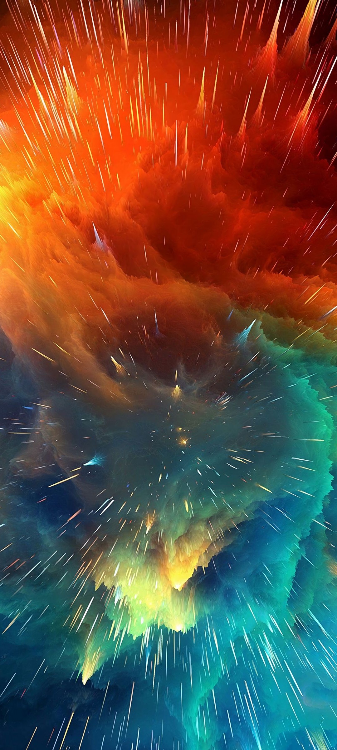 Rainbow Galaxy Bright Wallpaper Full HD by RainbowChipsette on DeviantArt