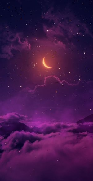 Fantasy Glowing Moon Phone Wallpaper 300x585 - Samsung Galaxy S21 5G Wallpapers