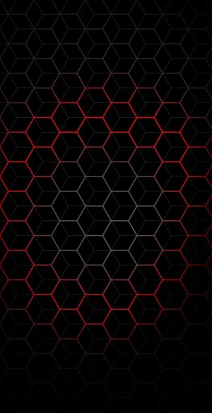 Hexa Colorful Black Amoled Phone Wallpaper 300x585 - Realme 9i 5G Wallpapers