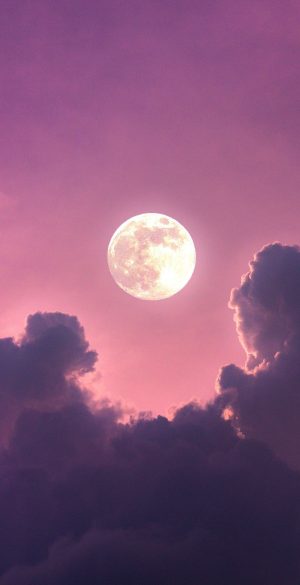 Moon Clouds Phone Wallpaper 300x585 - Oppo Reno 6 Pro+ 5G Wallpapers