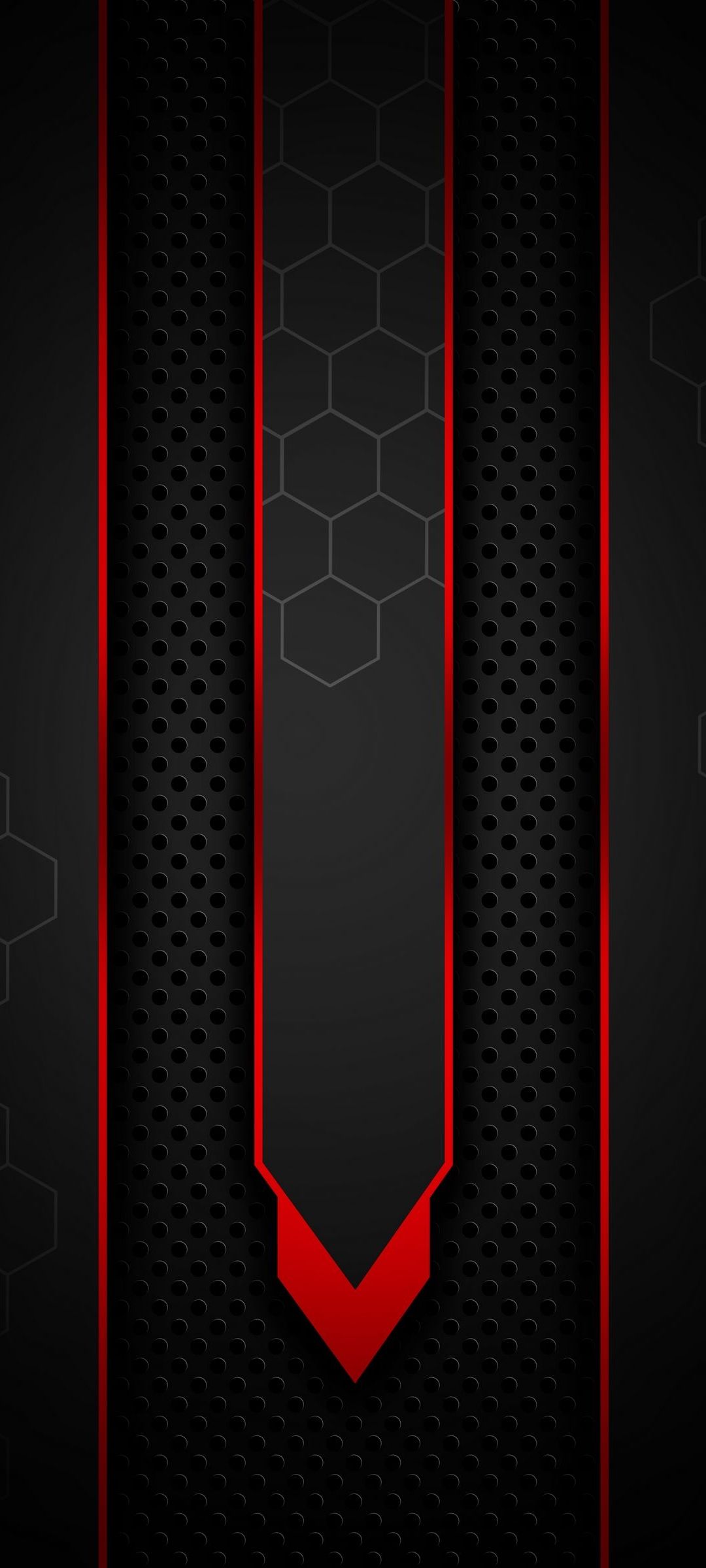 Red Black Abstract Phone Wallpaper