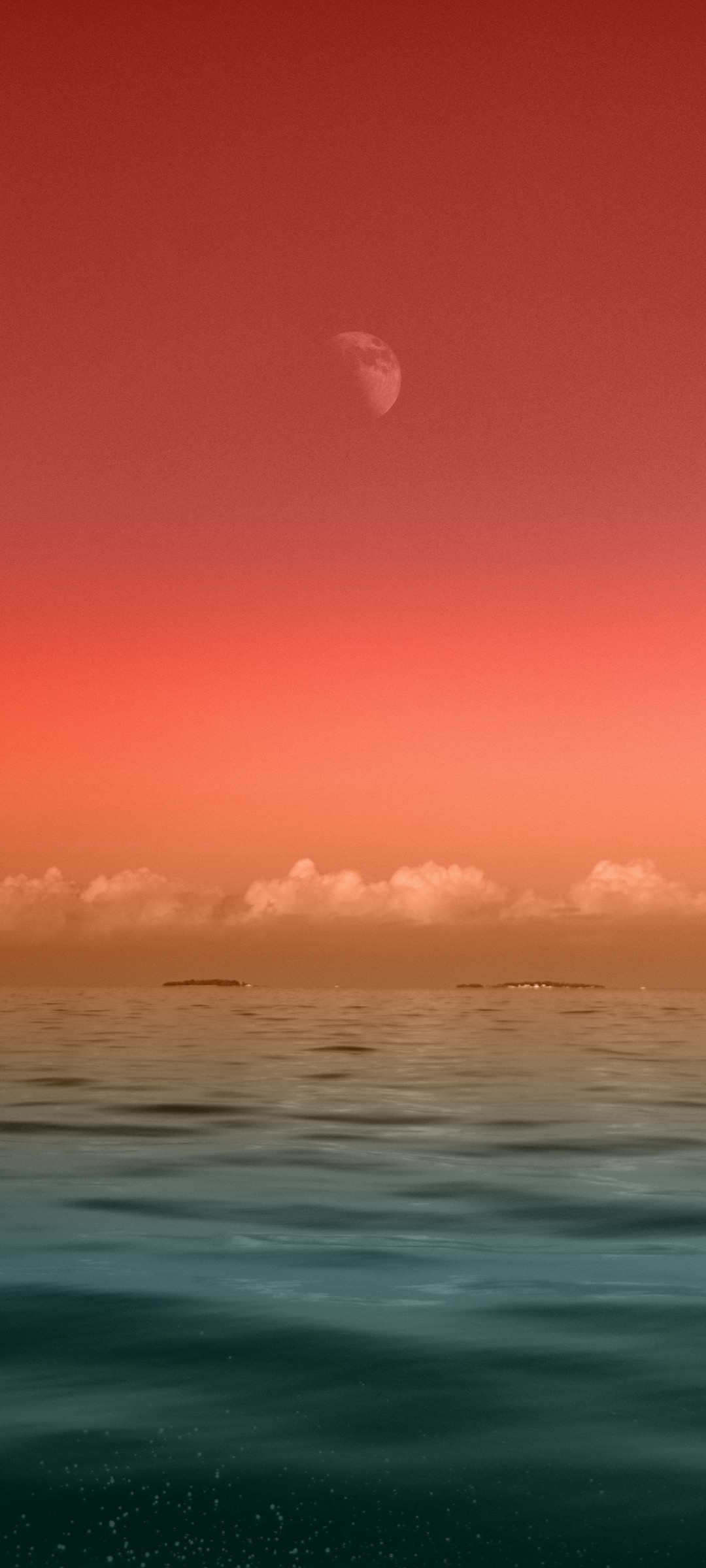 Sea sunset red clouds nature 1080x2160 wallpaper  Sunset iphone  wallpaper Maroon aesthetic Beautiful nature wallpaper