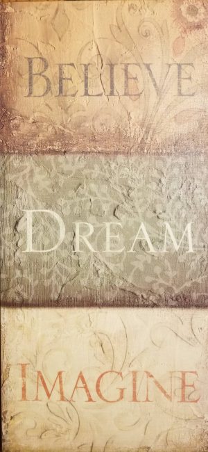 Believe Dream Imagine Motivational Wallpaper 300x650 - Word Wallpapers