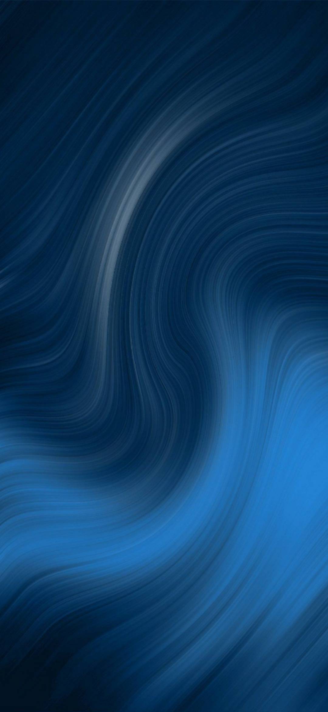 Black Blue Space Wallpaper