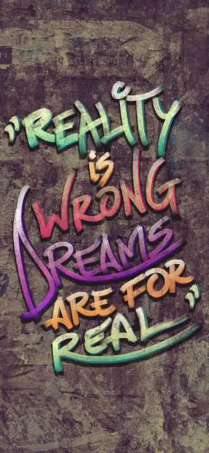 Graffiti Quote Wallpaper 886x1920 300x650 - iPhone Quote Wallpapers