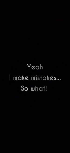 Mistake Wallpaper 1080x2340 300x650 - iPhone Quote Wallpapers