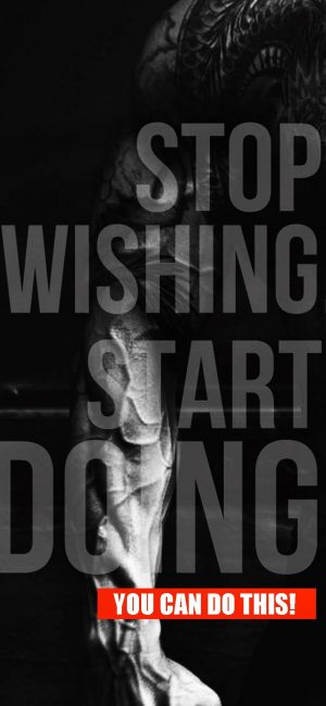 Start Doing Motivational Wallpaper 300x650 - iPhone Quote Wallpapers