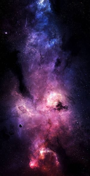 Space Wallpaper for Phone 061 300x585 - Purple Wallpapers