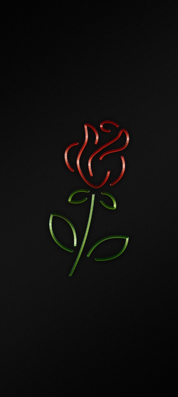 Amoled Black Rose Design Background Wallpaper 720x1600