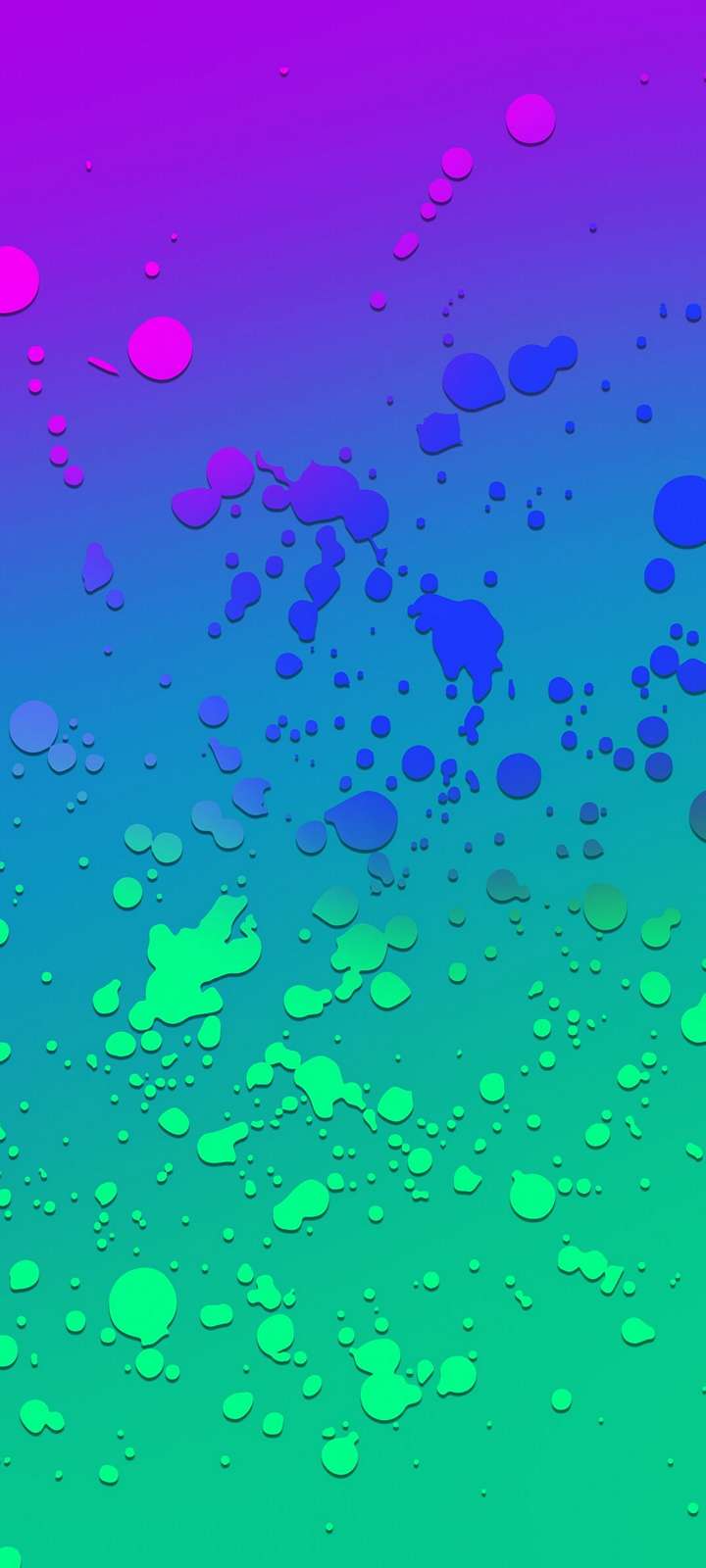 Gradient Color Splash Background Wallpaper 720x1600