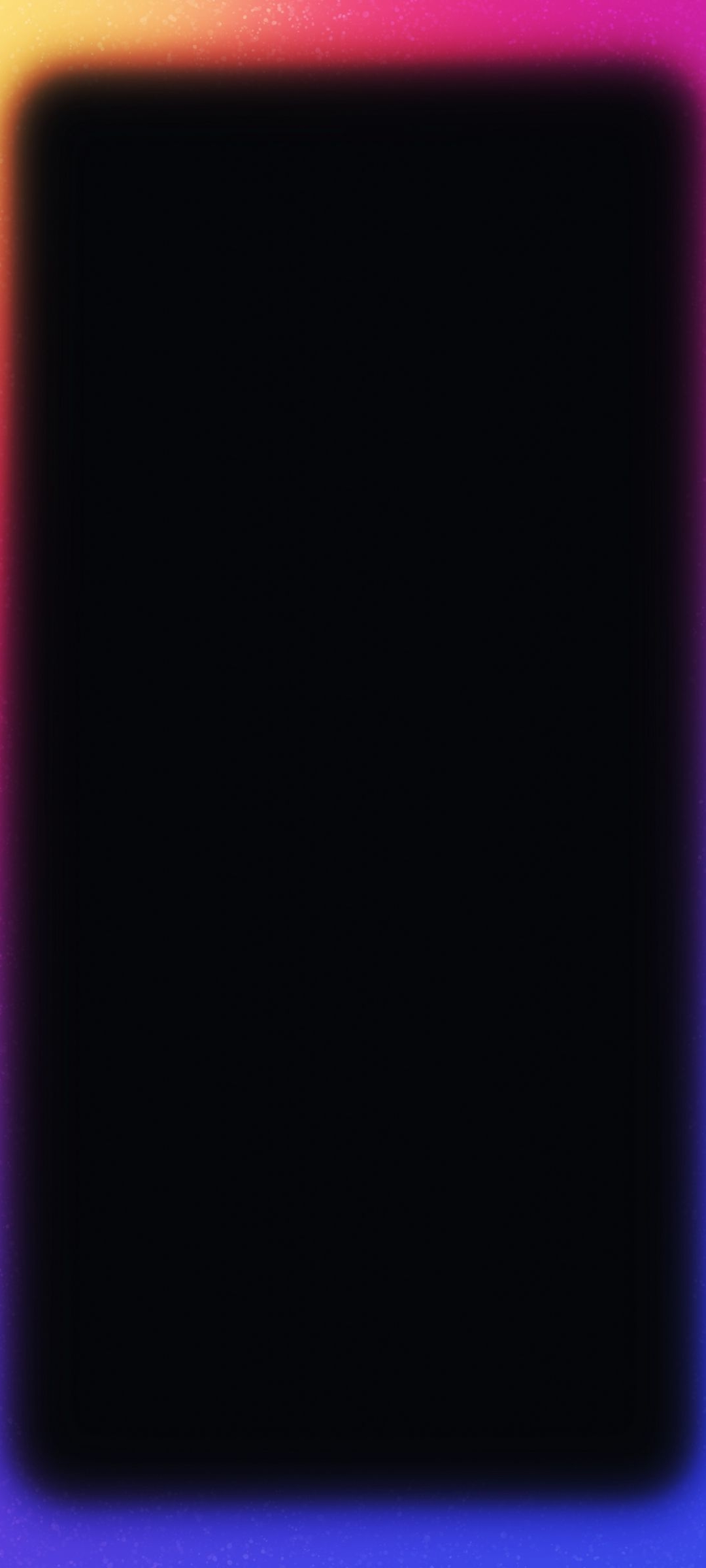 Border AMOLED Neon Colors Black Wallpaper - 29
