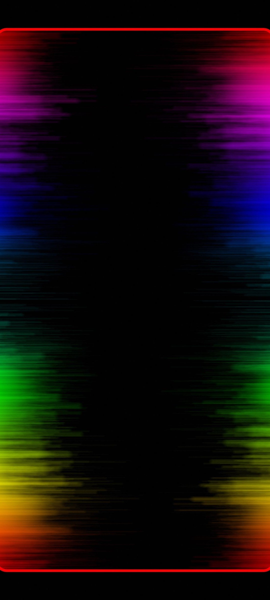 Dark Hexagonal Neon Border Wallpaper  IPhone Wallpapers  iPhone Wallpapers