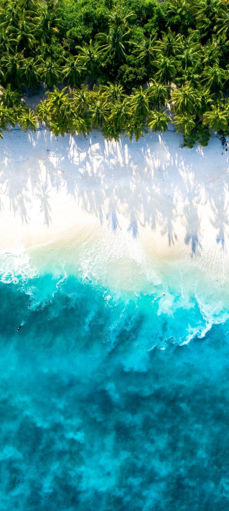 Blue Beach Wallpaper