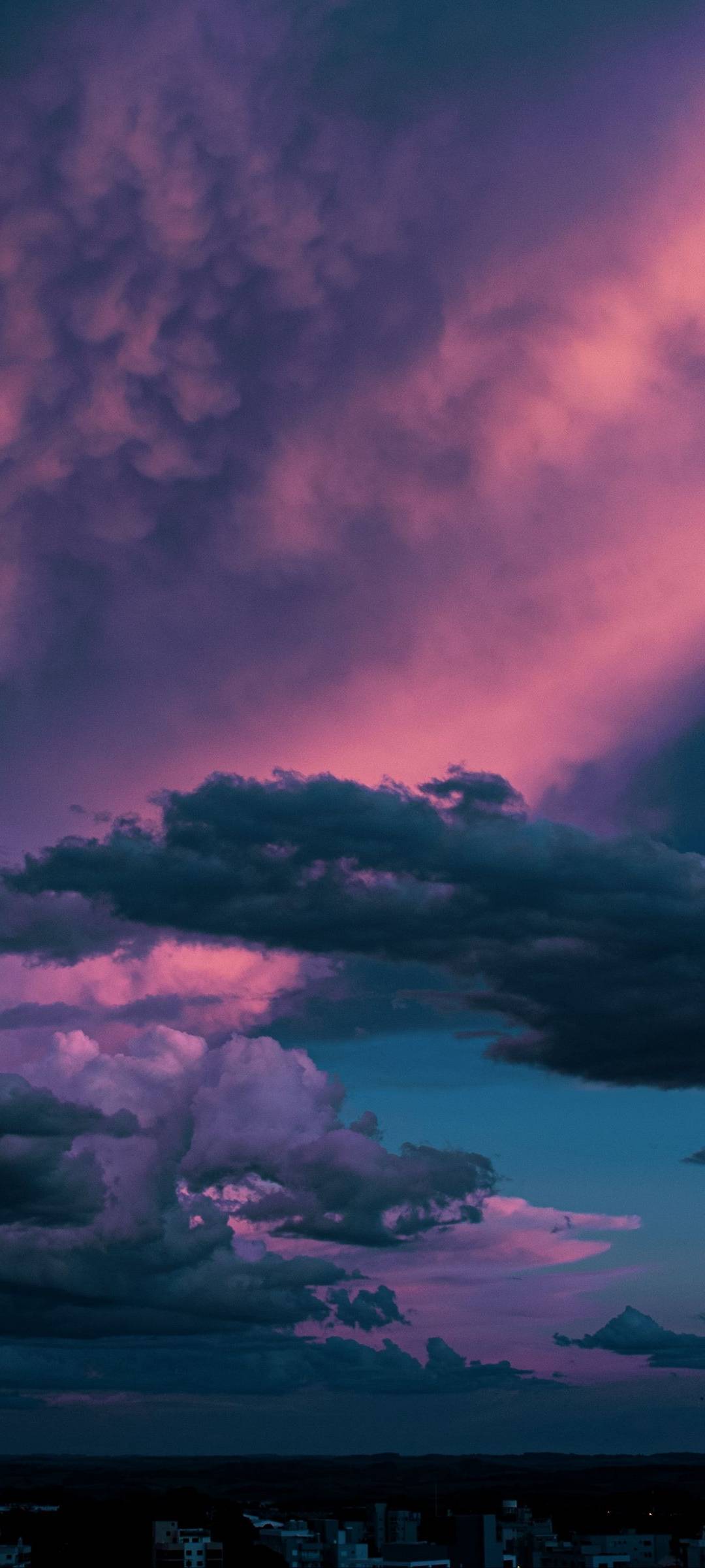 Pink sky clouds stars sunset scenery motorcyclist artwork Landscape  HD wallpaper  Peakpx