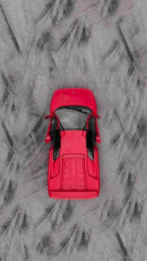 4K Red sports car 300x533 - Minimalist Phone Wallpapers