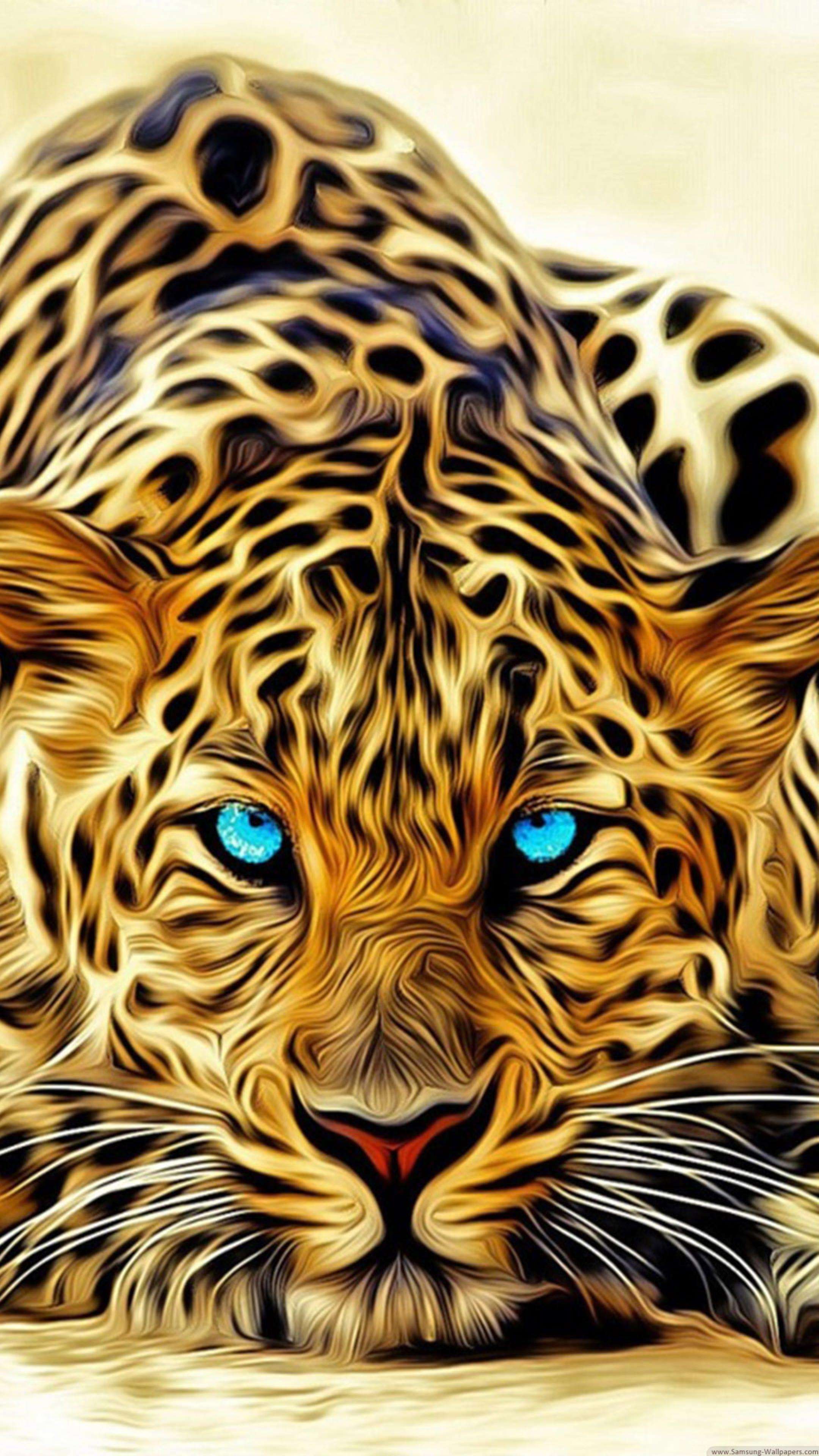 blue cheetah wallpaper APK for Android Download