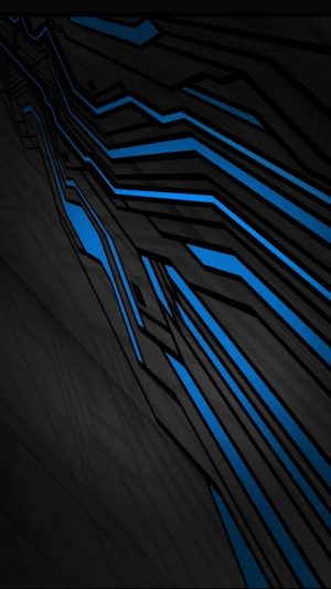 Abstract 3D Amoled Blue Black 4K Phone Wallpaper 300x533 - Black Wallpapers