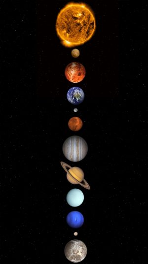 All Planets 4K Phone Wallpaper 300x533 - Black Wallpapers