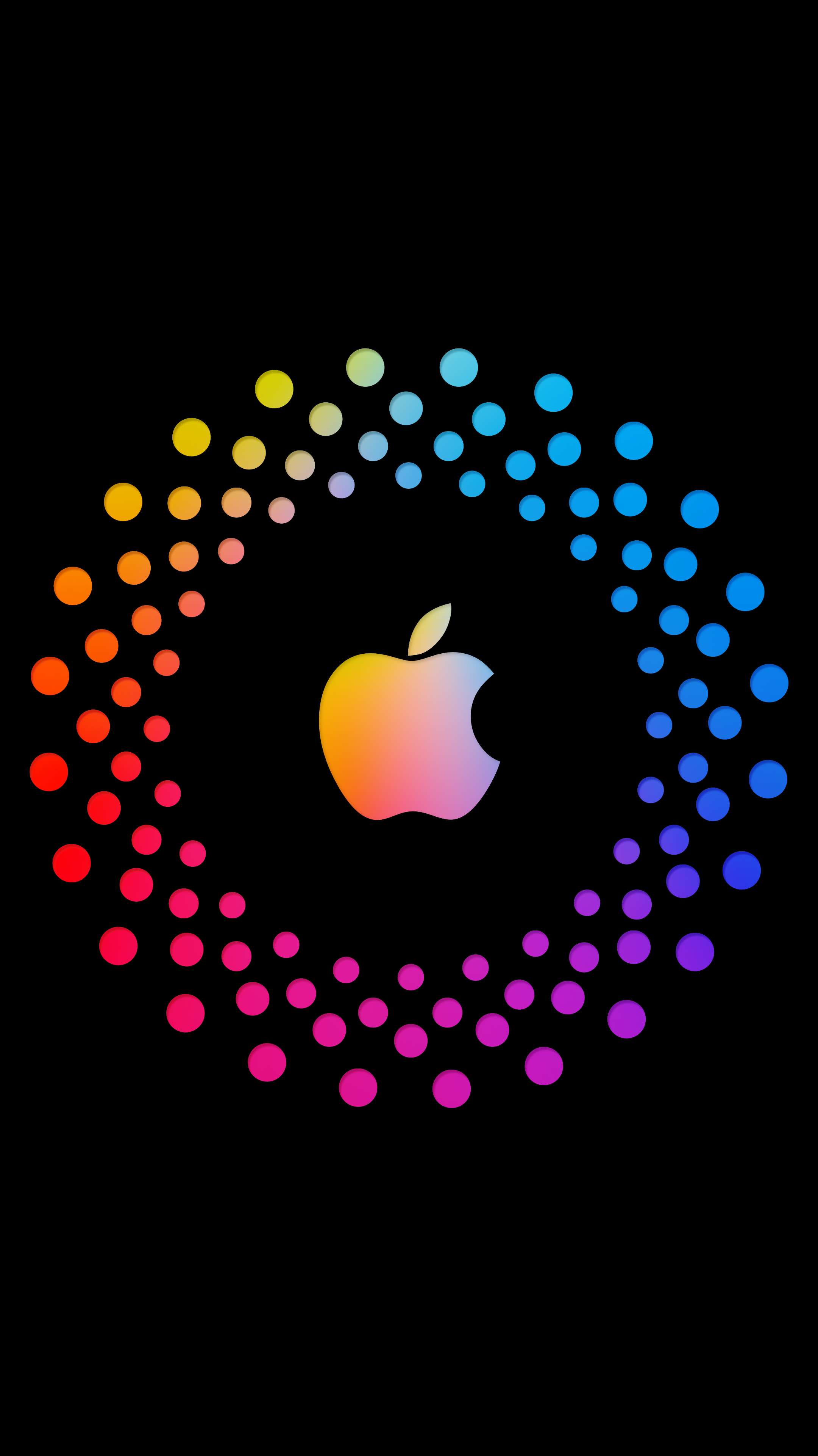 Apple Logo 4K Phone Wallpaper