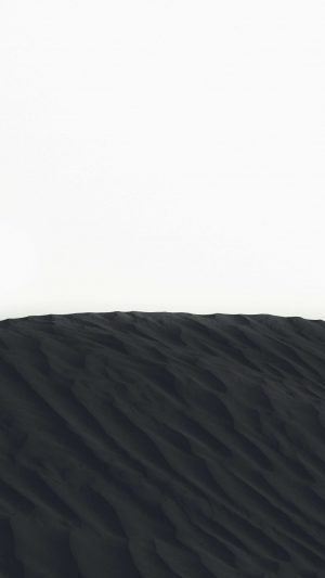 Black Sand White Background 4K Phone Wallpaper 300x533 - Black Wallpapers