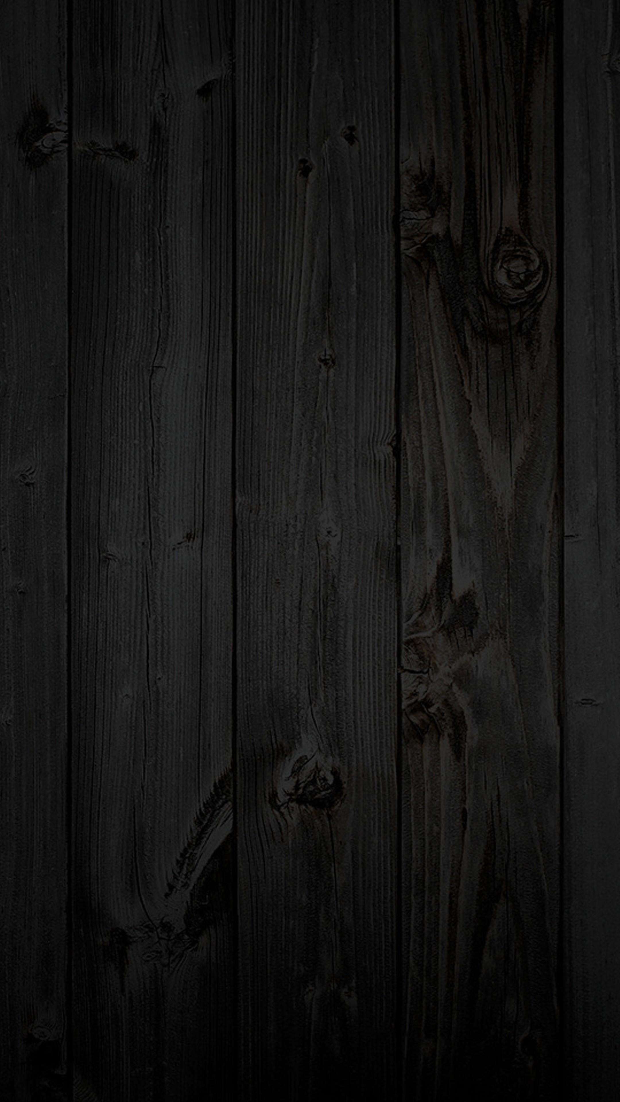 Black Wooden Wall 4K Phone Wallpaper
